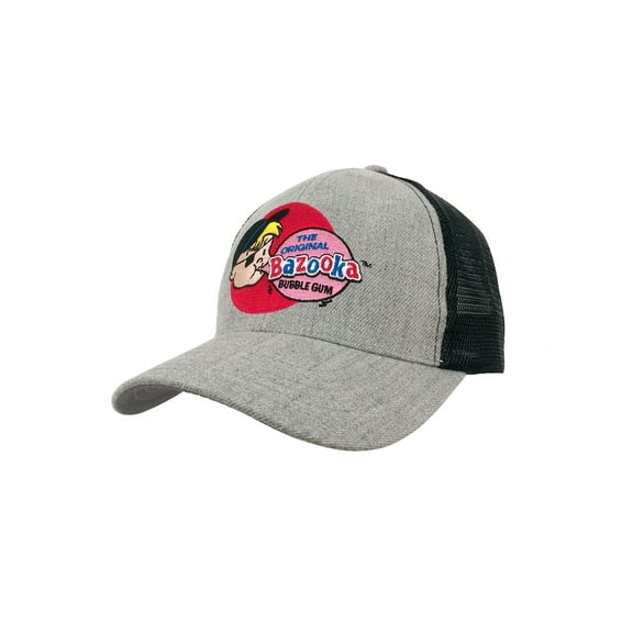 Tee Luv Bazooka Bubble Gum Candy Cartoon Logo Mesh Back Hat