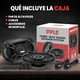 thumbnail image 4 of Par de Bocinas Universales para Estéreo de Coche Pyle 300W, 4" x 6", 3 Vías, Altavoces de Audio Profesional Triaxial, Reemplazo Rápido de Componentes OEM, Montaje en Puerta/Panel Lateral de Vehículo, 4 of 5