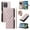 Rosegold, variant on TECH CIRCLE For iPhone 12 Mini Case Wallet for Women Girl,Luxury PU Leather Crossbody Wristlet Strap Kickstand Slim Card Holder Slots Wallet Case for Apple iPhone 12 mini 5.4" 2020,Mint