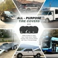 thumbnail image 6 of UPFENDER Tire Covers 4 Pack Waterproof Wheel Tire Covers Protector for Truck, SUV, Trailer, Camper, RV - Universa Fit 26-28.75 inches Diameter Wheel, 6 of 7