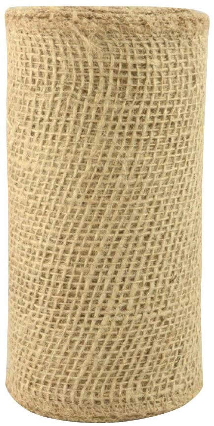 burlap ribbon spotlight