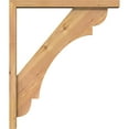 thumbnail image 3 of Ekena Millwork 3 1/2"W x 24"D x 28"H Olympic Block Smooth Bracket w/ Offset Brace, Western Red Cedar, 3 of 25