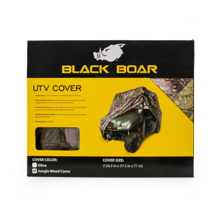 Black Boar UTV Cover - Jungle Camo Print (66023) 