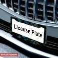 thumbnail image 4 of License Plate Frame 1PC Artistic Teal - Brown Marble Car License Plate Holders with Screws & Caps 6.3x12.2inch(16x31cm), 4 of 8