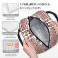 thumbnail image 3 of Balery Fashion Tatreez1 Bolsa de Almuerzo para Mujeres, Caja de Almuerzo, Bolsa de Almuerzo Pequeña Impermeable, Tote de Almuerzo Reutilizable con Gran Capacidad, 3 of 6