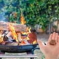 thumbnail image 4 of OULII 10pcs Fire Bricks Fire Starter Cubes Brown Quick Ignition for Camping, 4 of 8