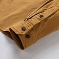 thumbnail image 3 of Zylarhe Men T Shirts Men's Casual Fashion Solid Color Personality Long Sleeve Shirt Mens Blouse, 3 of 6