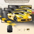 thumbnail image 4 of PRO Projector 4K Android 11, 200 ANSI, Wifi6 BT5.0, PLUG, 4 of 5