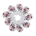 thumbnail image 1 of 9 piezas Deluxe Golf Iron Covers Set número PU accesorios protección guardia para hombres, 1 of 9