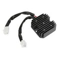 thumbnail image 2 of Motorcycle Rectifier, Vibration Resistant Scooter Rectifier Regulator Aluminum Alloy  For Maintenance, 2 of 8
