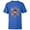 Royal, variant on Disney and Pixar’s Coco Miguel Colorful Florals - Short Sleeve T-Shirt for Kids - Customized-Athletic Heather