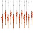 thumbnail image 4 of Christmas Home Decor, Purple Transparent Acrylic Simulation Icicle Hanging Ornaments, 12Pcs 6 Inch Hanging Christmas Decor, Indoor Winter Holiday Decorations, Perfect for, 4 of 6