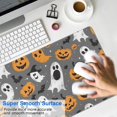 thumbnail image 4 of Long Mouse Pads for Desk,Halloween Ghost Pumpkin Pattern Desk Mats on Top Of Desks, Desk Mouse Pad Extra Large with 3mm Non-Slip Base and Stitched Edge for Gaming,Office,Work,Home 35.4"x15.7", 4 of 6
