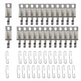 thumbnail image 1 of Clips de cable calefactor descongelantes para techo IMCBSTT, kit de 50 clips y espaciadores para techo, clips para cables de exterior, 1 of 6
