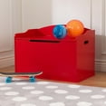 thumbnail image 3 of KidKraft Coffre à jouets Austin Rouge, 3 of 3