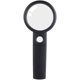 thumbnail image 1 of Lighted Reading Magnifier, 30X Magnifying Glass with 12 LED Lights, Handheld Magnifying Glass, Jewelry, Seniors, Visually Im, 1 of 5