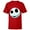 Red, variant on Disney Nightmare Before Christmas Jack Skellington - Short Sleeve T-Shirt for Kids -Customized-Red