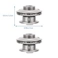 thumbnail image 3 of EeaseCA 4pcs Canvas Tarp Button Fastener Buckle for Boat Ship Yacht Guitar Strap, 3 of 7