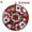 Red, variant on Visland 14" Dart Board for Kids, Christmas Decoration Dart Board with Sticky Balls, Indoor/ Sport Outdoor Fun Party Play Game Toys, Birthday Gifts for Boys Girls