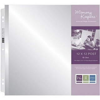 K & Company 12 x 12 Scrapbook Page Protectors with Expansion