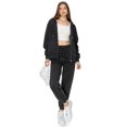 thumbnail image 4 of Cali1850 Women's Premium Cloud Fleece Sweatpants Drawstring Elastic Waist Soft Cozy Casual Pants, 4 of 7