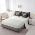 thumbnail image 5 of Feelyou Rustic Home Sweet Bedding Comforter Set for Adults Men Women, Arrow Quote Full Bedding Set, Dark Gray, Grey Reversible, 7pcs, 5 of 7