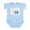 Sky Blue, variant on CafePress - Rhino And Bee Infant Bodysuit - Baby Light Bodysuit, Size Newborn - 24 Months