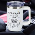 thumbnail image 6 of Sister Gifts from Sisters-40oz Sister Tumblers With Handle, Best Sister Ever Coffee Mug, Gifts for Sister from Brother, Gift for Sister-Big/Little Sister Birthday Gifts, 6 of 6