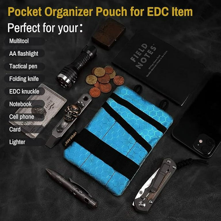 VIPERADE VE1-P Pocket Organizer, EDC Pocket Organizer Men, EDC