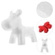 thumbnail image 3 of 2 moldes con forma de osito cachorro para arreglos florales, manualidades, 3 of 5