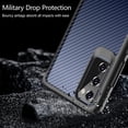 thumbnail image 6 of Carbon Fiber Case for Galaxy S20 FE 5G, 6.5" [Military Grade, Heavy Duty, Shockproof, Slim, Translucent], 6 of 13