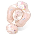 thumbnail image 1 of Baby Swimming Float With Canopy Splash Play Inflatable Baby Pool Float Ring Swan Toys Swim Trainer for Girls BO5015-S, 1 of 6
