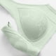 thumbnail image 4 of Puntoco Sujetadores para mujer sin aros, estilo sin aros de acero, con botones en el medio y estampados, ropa interior transpirable para uso diario, 4 of 5