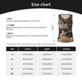 thumbnail image 5 of KLL Cat Family Print Womens Tank Top Sleeveless Workout Tops Athletic Running Shirts Yoga Gym Clothes-Large, 5 of 7