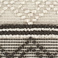 thumbnail image 4 of Surya Anders ADR-002 20 x 20" Square Cotton Pillow Kit in Charcoal/Cream/Beige, 4 of 4