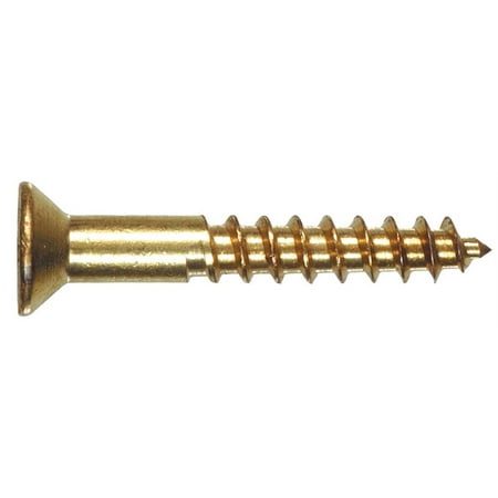 

Hillman No. 4 x 1/2 in. L Phillips Wood Screws 100 pk