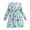 Green, variant on JUMEYU Little Girls Cotton Long Sleeve Cartoon Appliques Summer Casual Dress 7T 8T (Purple,7-8 Years)