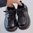 thumbnail image 4 of PLHWHYQ Girls Everyday Wear Sneakers for Little Girls with Bow | Comfortable Soft Sole Fashion Casual Shoes for Daily Activities Black-g 6-6.5 Years, 4 of 9