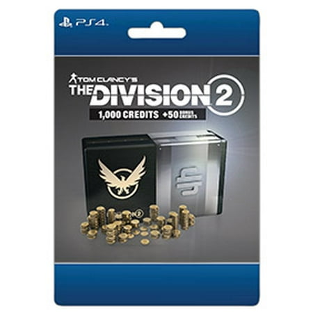 Tom Clancy’s The Division 2 – 1050 Premium Credits Pack, Ubisoft, Playstation, [Digital Download]