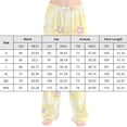 thumbnail image 3 of Trgacdwlo Christmas Pajama Pants for Women Christmas Tree Graphics Drawstring Women's Sleep Pants Xmas Comfy Wide Leg Women's Pajama Bottoms Home Wear, 3 of 4