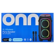 onn XL Wireless Party Speaker with Multicolor LED Lighting