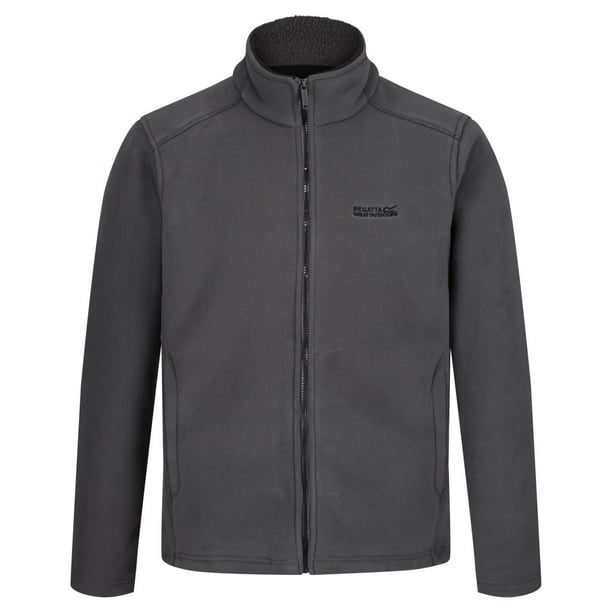 Regatta - Chaqueta Garrian de Cremallera para Hombre (Brezo/Negro)