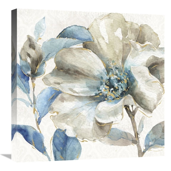 Global Gallery's 'Indigold IV' By Lisa Audit Stretched Canvas Wall Art