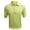 Sap Green, variant on Monterey Club Men's Tonal Stripe Texture Solid Golf Polo Shirt #3630