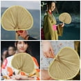 thumbnail image 4 of Voiceine 2pcs Portable Vintage Fans Hand-woven Chinese Style Summer Fan Handmade Summer Fan, 4 of 10