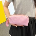 thumbnail image 6 of 3 Piece Striped Backpack Set, Sweet Bow Decor Student Backpack with Crossbody Bag & Pencil Case, Large Capacity College Daily Bookbag, 6 of 6