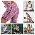 thumbnail image 5 of Wp12132350-desktop-hello-kitty-pink-wallpapers Women Biker Shorts, High Waisted Tummy Control Workout Shorts for Running Yoga Athletic, 5 of 6