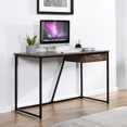 thumbnail image 1 of Homylin Bureau d'ordinateur d'écriture Bureau PC simple avec tiroir 47,2", 1 of 8