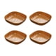 thumbnail image 2 of Xihbxyly Platos de Cartón con Veta de Madera, Diseño Desechable Resistente, Color Marrón Natural, Vajilla Versátil para Fiestas, Reuniones Familiares y Picnics, Tamaño 14,5 X 14,5 Cm, Plato Individua, 2 of 6