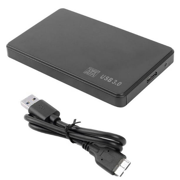 Sata to USB3.0 2.5 inch Hard Disk Case External Hard Disk with USB HDD Enclosure USB3.0 black - Walmart.com